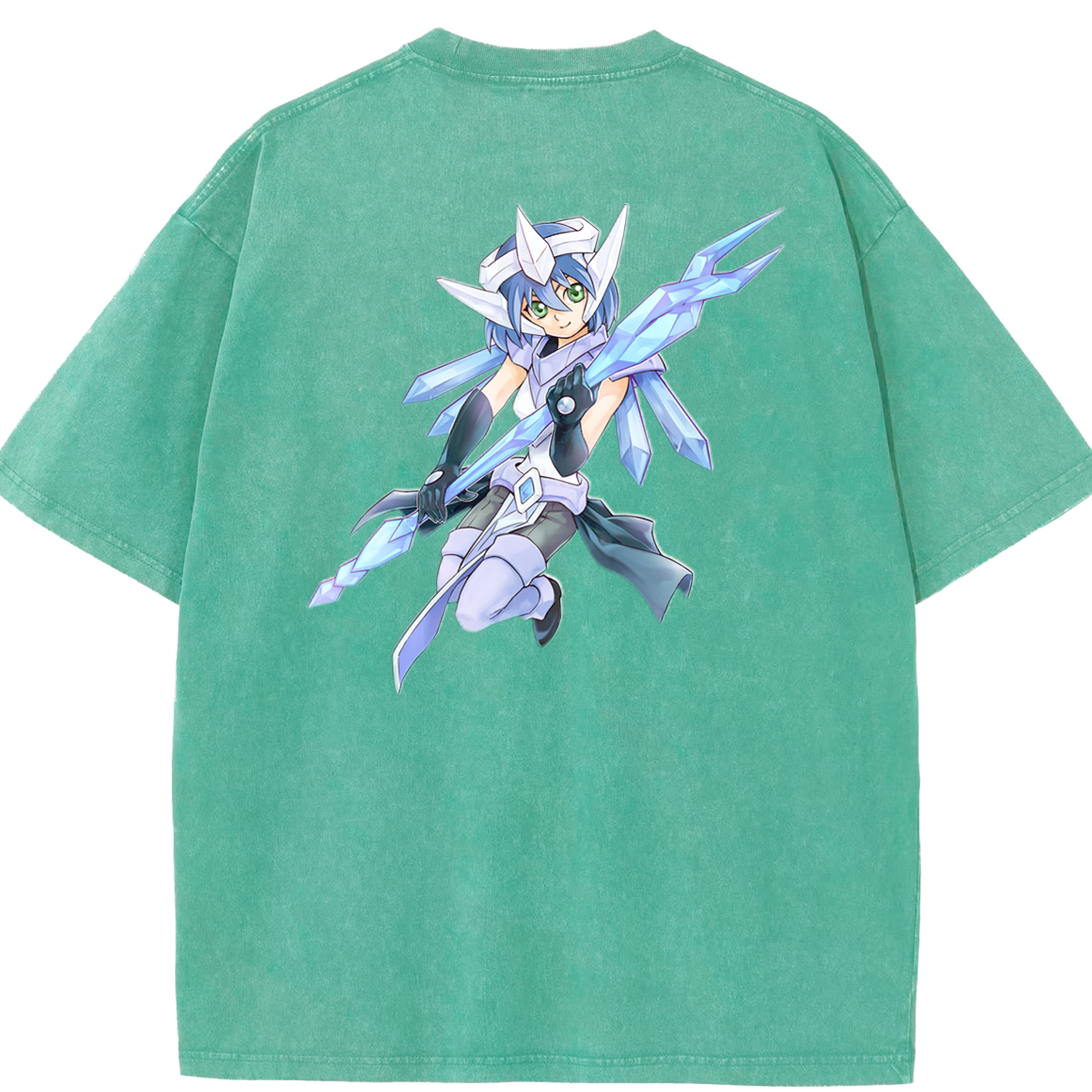 （画像用） 遊☆戯☆王 Yu-Gi-Oh! 綿100% ヴィンテージ風 半袖Tシャツ（背面プリント）